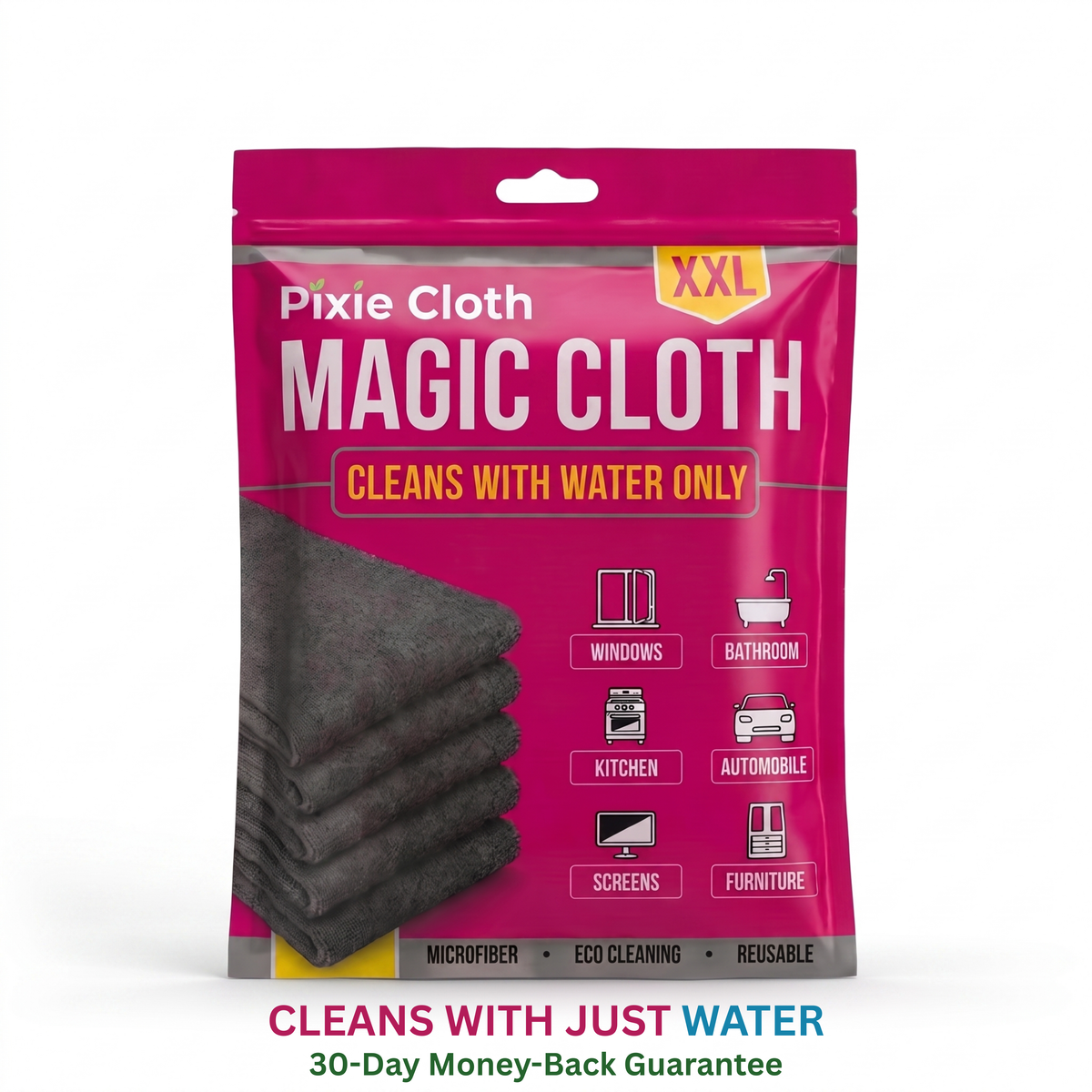 Pixie Magic Cleaning Cloth (5-pack)