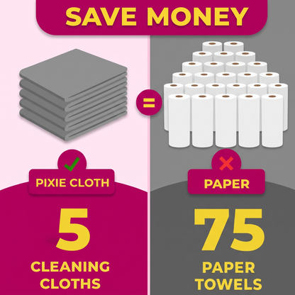 Pixie Magic Cleaning Cloth (5-pack)
